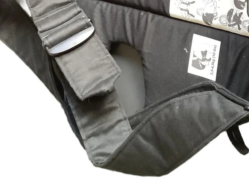 BabyBjörn Original Babytrage Schwarz 100% Baumwolle 3,5-11kg 3