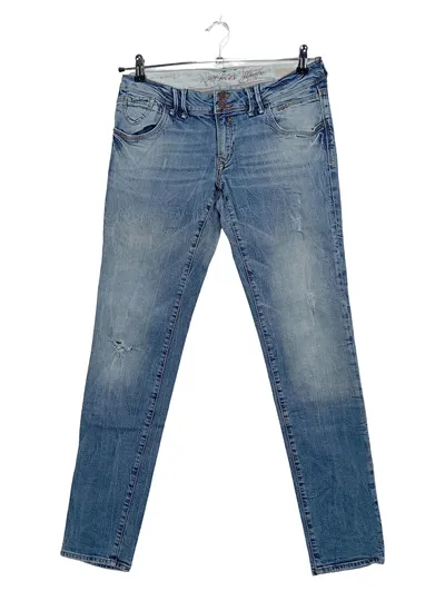 Mavi Destroyed Jeans Herren W32 L31 Blau Skinny Used Look Denim