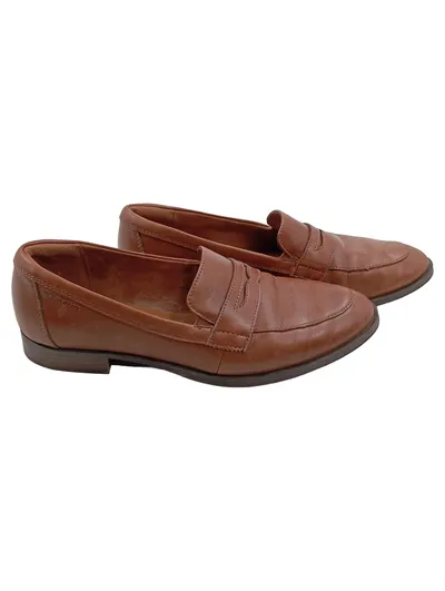 Tamaris Damen Slipper Loafer Schuhe Gr. 38 Braun Klassisch