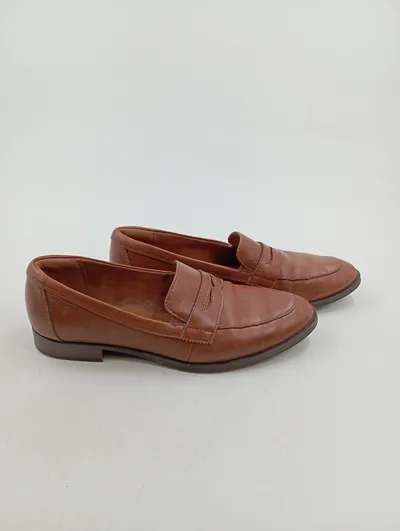 Tamaris Damen Slipper Loafer Schuhe Gr. 38 Braun Klassisch