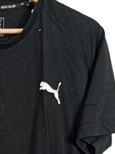 Puma Herren T-Shirt Sportlich Schwarz Gr. 52/XL