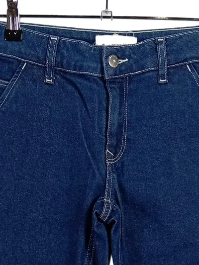 MUD Jeans Damen Straight Leg Jeans Blau W27/L29 Nachhaltig Bio