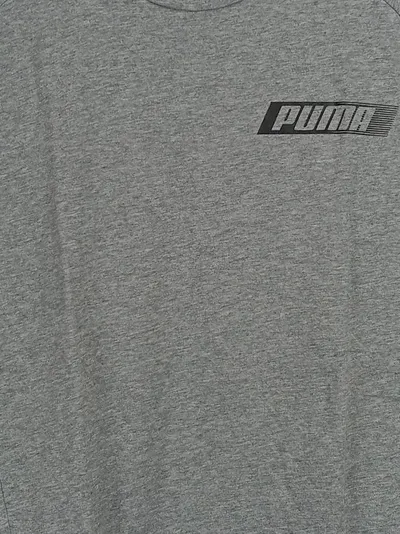 Puma Herren T-Shirt Sportlich Grau Gr. 50/L