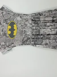 EMP Batman Kleid Damen Gr. S Comic Print DC Logo Grau Skaterkleid 3