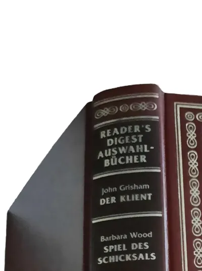 Reader's Digest Auswahlbücher Grisham Crichton Wood Stranger Romane