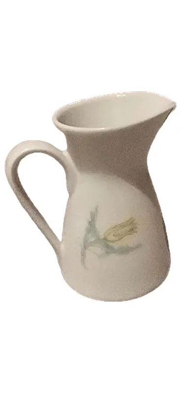 Rosenthal Milchkännchen Porzellan Klassisch Blumenmuster Weiß 8cm
