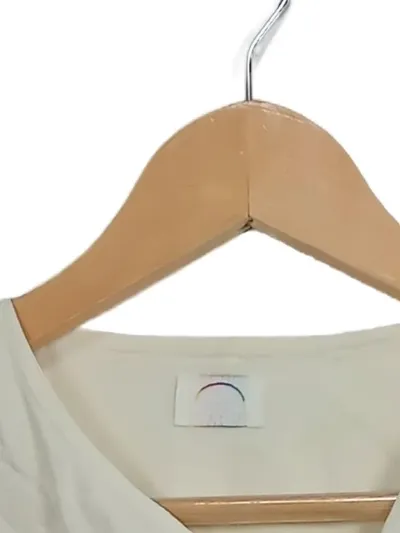 BOGNER Damen Bluse Shirt Beige Gr. 38;M Casual Langarm Viskose