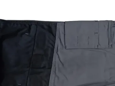 DASSY Arbeitshose Herren Gr. 62 Grau Schwarz Bundhose Workwear