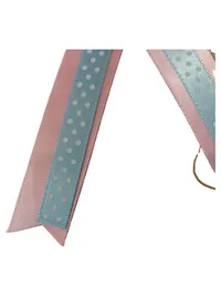 Die Spiegelburg Mama Anstecknadel Schleife Rosa Punkte Stoff 20 cm Party 5
