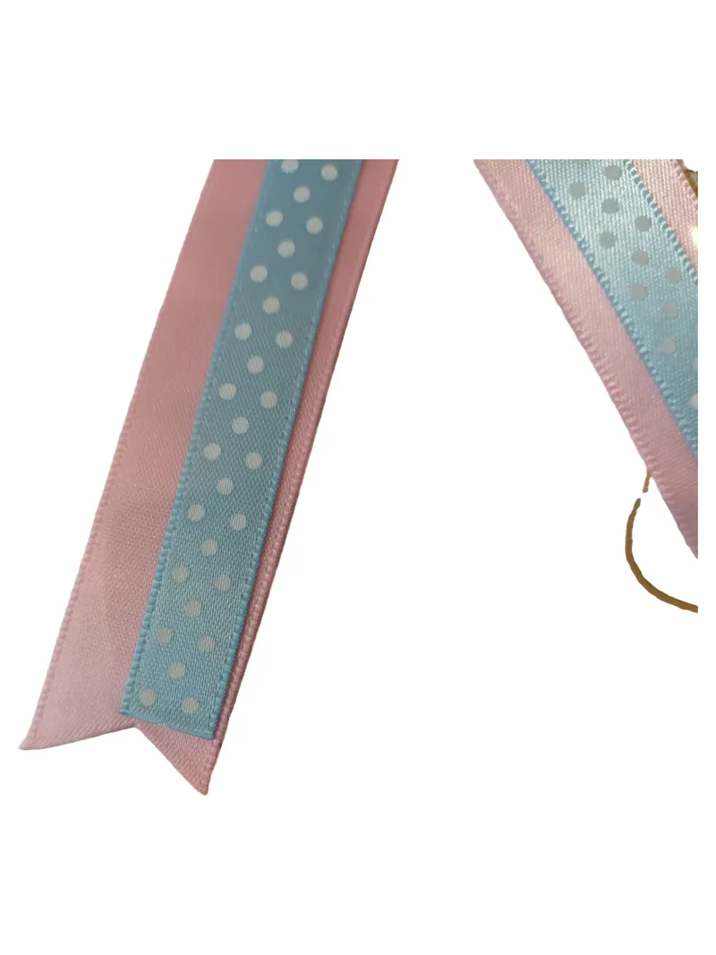 Die Spiegelburg Mama Anstecknadel Schleife Rosa Punkte Stoff 20 cm Party 5