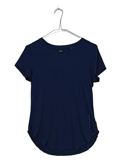 CRIVIT Damen Funktionsshirt Sport T-Shirt Blau Gr. S 36/38 Recycled