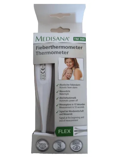 Medisana TM 700 Digitales Fieberthermometer Flexibel Wasserdicht Baby