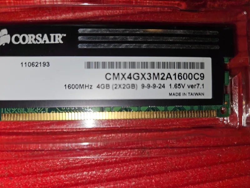 Corsair XMS3 4GB Kit DDR3 1600MHz CMX4GX3M2A1600C9 CL9 RAM Arbeitsspeicher 3