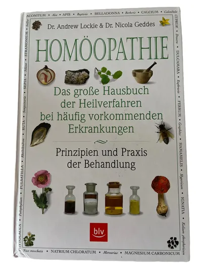 Homöopathie Hausbuch Lockie Geddes BLV Fachbuch Alternative Medizin Ratgeber