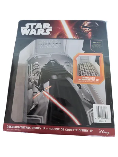 Disney Kylo Ren Bettwäsche Kinder Baumwolle 140x200 cm Mehrfarbig Grafisch