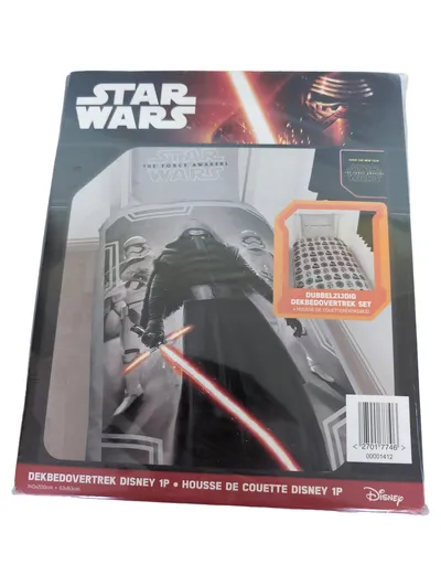 Disney Kylo Ren Bettwäsche Kinder Baumwolle 140x200 cm Mehrfarbig Grafisch
