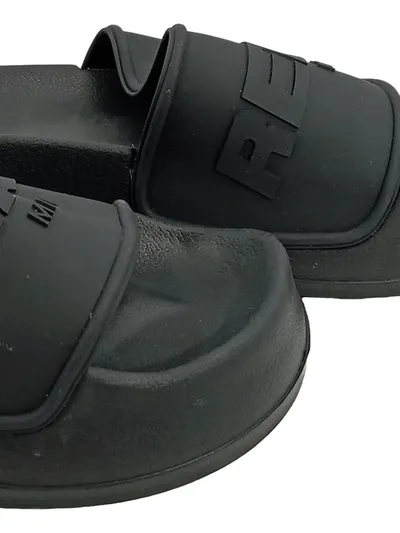 Replay Badeschuhe Herren Gr. 40 Schwarz Milano Slides Badelatschen