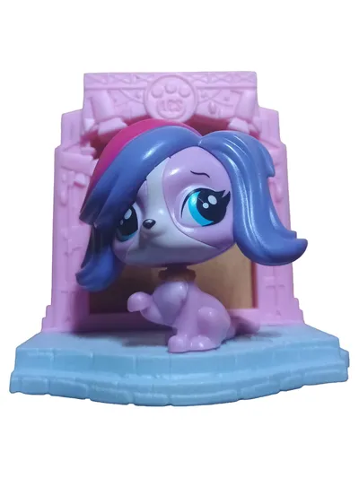 Hasbro Littlest Pet Shop LPS Zoe Trent Hund Figur McDonald's 2015