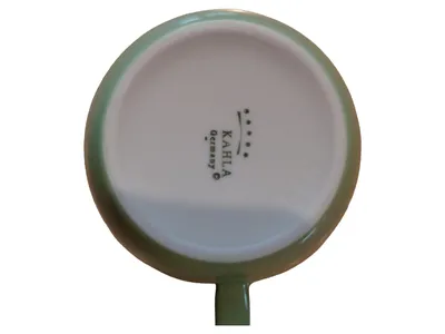 KAHLA Tasse Grün Porzellan 300ml Modern Kaffeetasse Teetasse