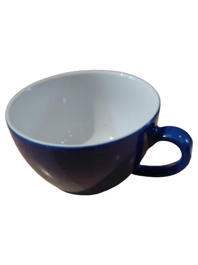 KAHLA Tasse Porzellan Blau Basic Kaffeebecher Teetasse
