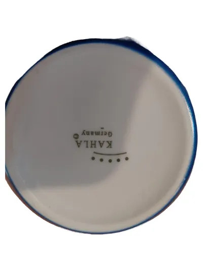 KAHLA Tasse Porzellan Blau Basic Kaffeebecher Teetasse