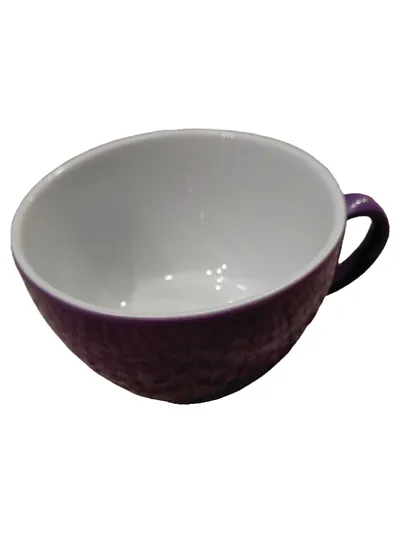 KAHLA Tasse Porzellan Lila Modern 10 cm Breite