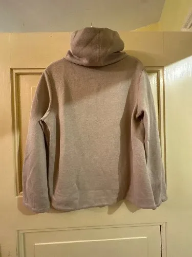 someday. Damen Pullover Rollkragen Beige Gr. 40/L Viskose Casual