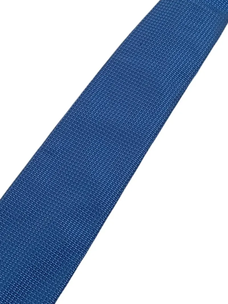 HUGO BOSS Herren Krawatte Blau Seide Business Made in Italy 146cm 2