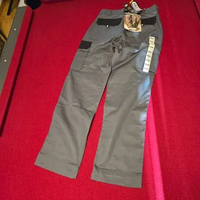 DASSY Boston Arbeitshose Herren Gr. 52 Grau Schwarz Bundhose NEU