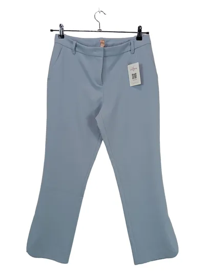 Marc Cain Additions Stoffhose Damen Gr. 38 Hellblau Business Elegant