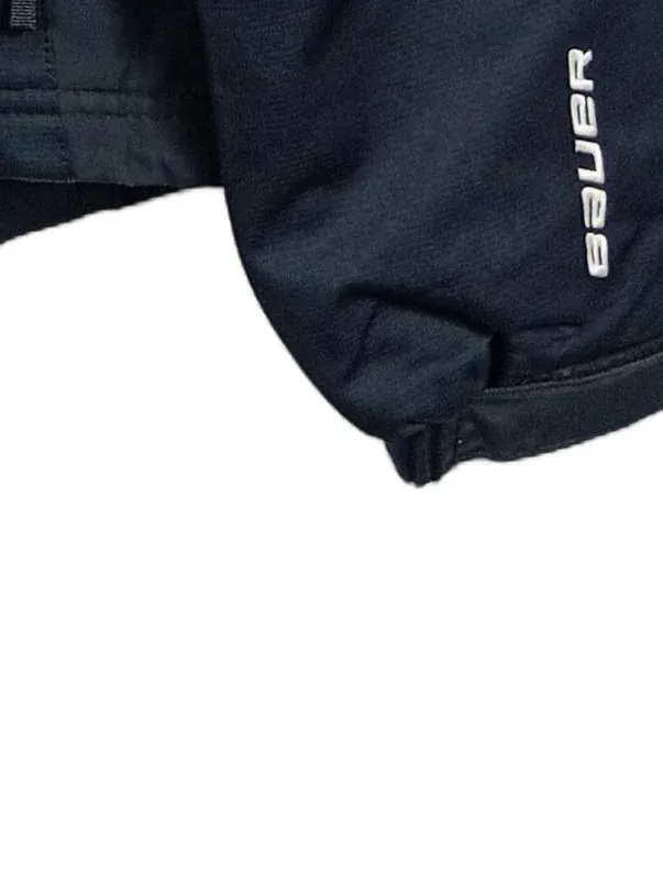 Bauer Trainingsjacke Herren Gr. S Schwarz Sportjacke Hockey Jacke 4