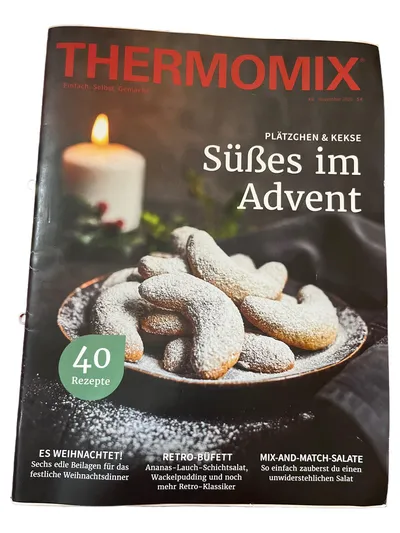 Vorwerk Thermomix Weihnachtsbuch: 40 Plätzchen, Kekse & Dinner Rezepte