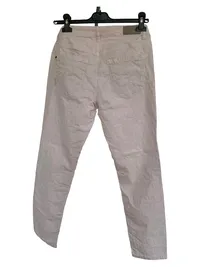 Marc Cain Damen Stoffhose Rosa Gr. 36 Baumwolle Stretch Casual 2