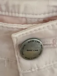 Marc Cain Damen Stoffhose Rosa Gr. 36 Baumwolle Stretch Casual 4