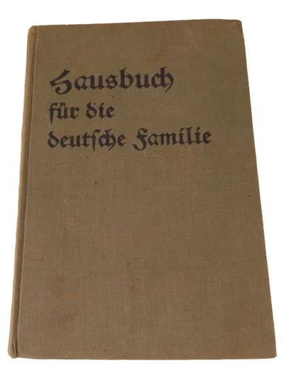 Hausbuch für die deutsche Familie - Antiquarisches Buch Vintage