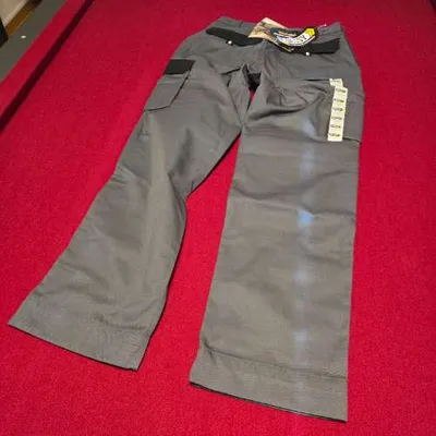 DASSY Boston Arbeitshose Herren Gr. 50 Grau Schwarz Bundhose Workwear NEU