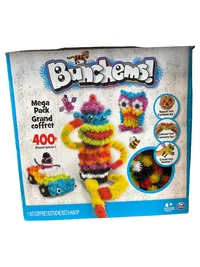 BUNCHEMS Mega Pack Bauspielzeug 400 Teile Set Mehrfarbig Kinder ab 4 J. 1