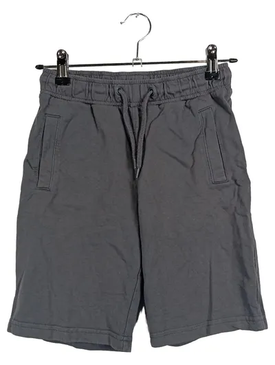 YIGGA Kinder Sport Shorts Grau Gr. 134/140 Baumwolle Jogginghose