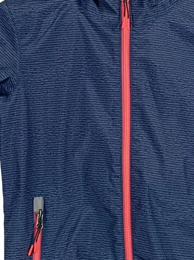 Killtec Outdoorjacke Mädchen Gr. 140 Blau Pink Übergangsjacke Kapuze Sport
