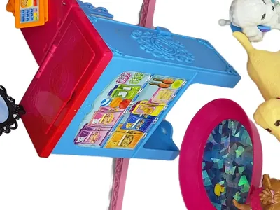 Mattel BDF49 Barbie Kaufladen Spielzubehör Tierhandlung Hund Pflegesalon