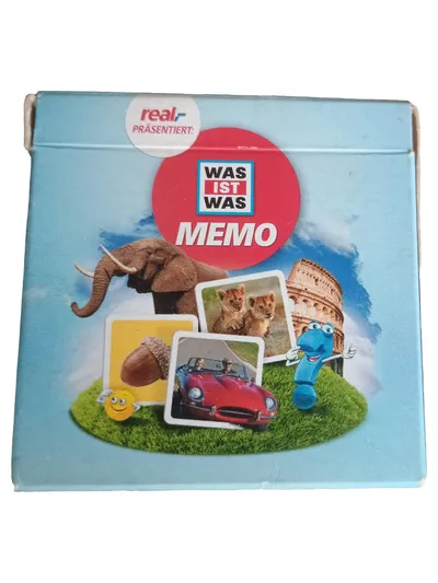 WAS IST WAS Memo Spiel Gedächtnisspiel Kinder Natur Technik Sammelaktion