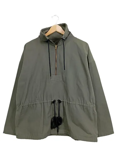 American Apparel Anorak Jacke Damen XS Oliv Baumwolle Outdoor
