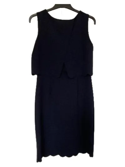 Phase Eight Damen Businesskleid Gr. 40 Blau Elegant Ärmellos
