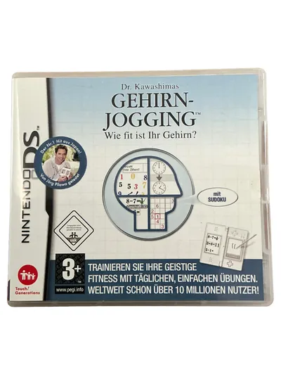 Dr. Kawashimas Gehirn-Jogging Nintendo DS Gedächtnistraining Sudoku