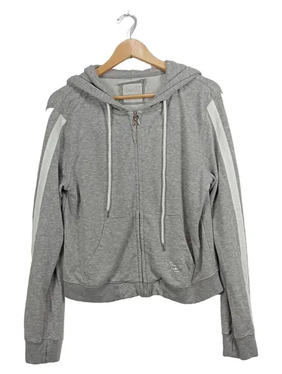 Better Rich Sweatjacke Damen Hoodie Kapuzenjacke Grau Gr. 38 M Lyocell Casual