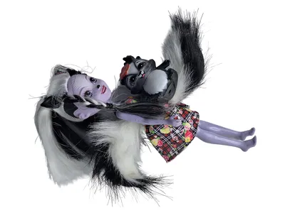 Enchantimals Sage Skunk Puppe mit Stinktier Caper Mattel