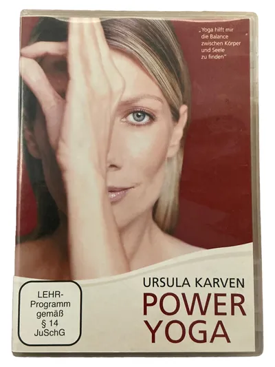 Ursula Karven Power Yoga DVD Fitness Workout Training Beweglichkeit