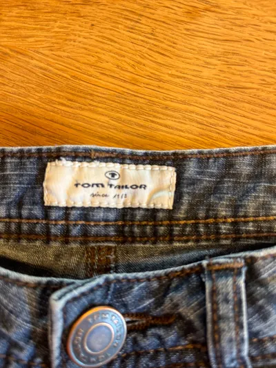 Tom Tailor Damen Jeans Straight Leg Blau W30 L30 Hose Casual