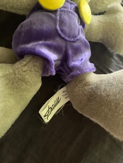 Diddl Elefant Kuscheltier Plüschtier Nostalgisch Grau 24 cm