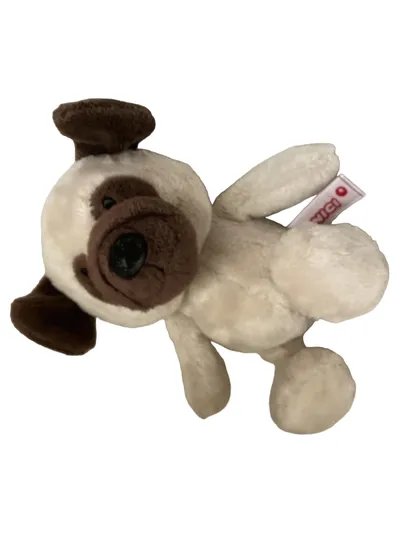 NICI Mops Kuscheltier Plüschtier Hund Beige Charmant 20cm